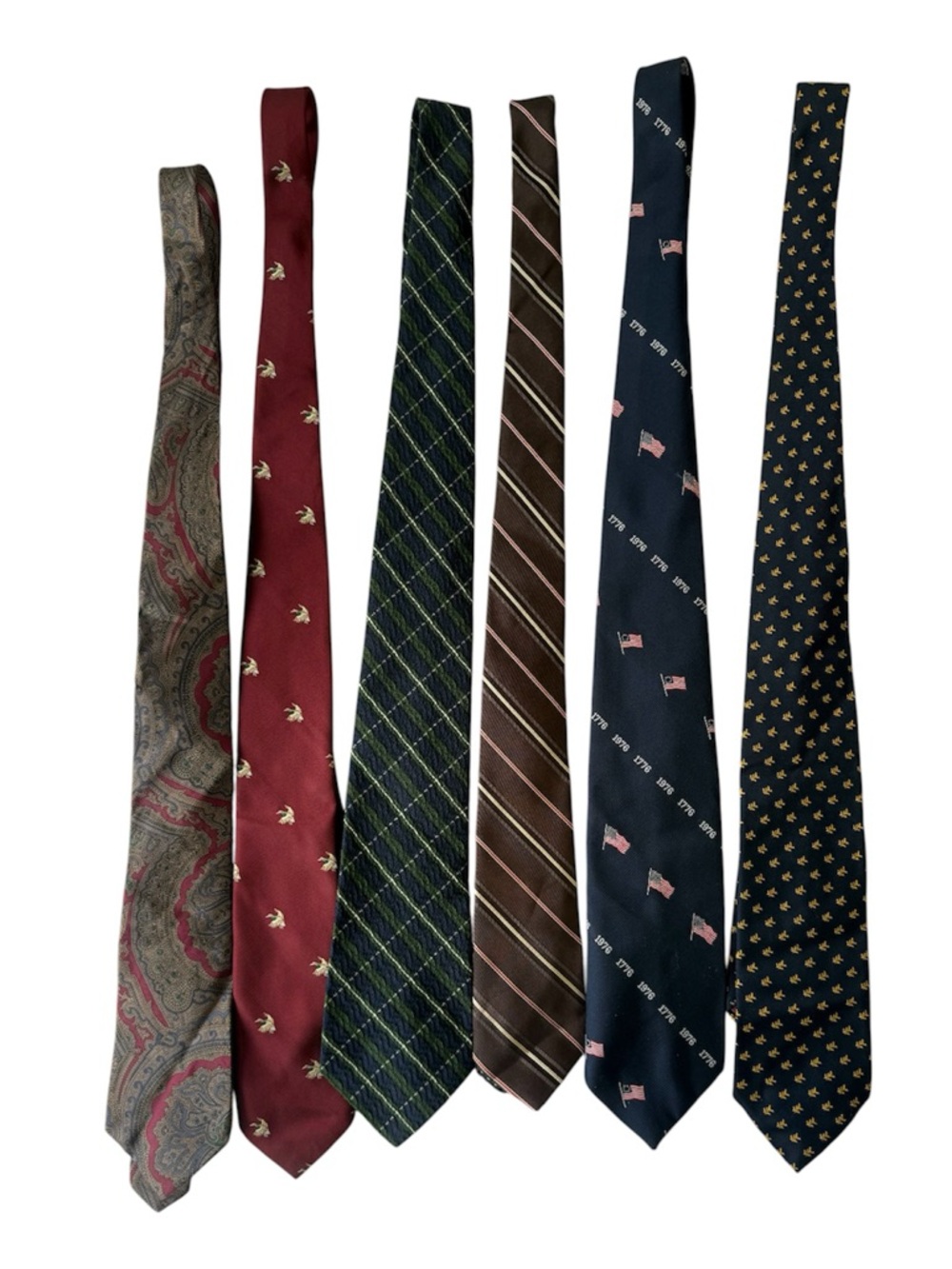 Bundle of 6 Men's Ties